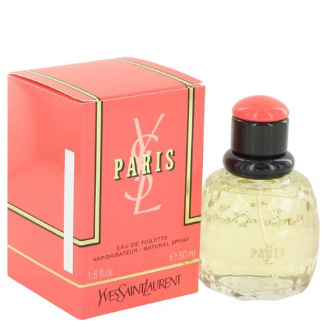 yves saint laurent paris eau de toilette|paris eau de toilette 50ml.